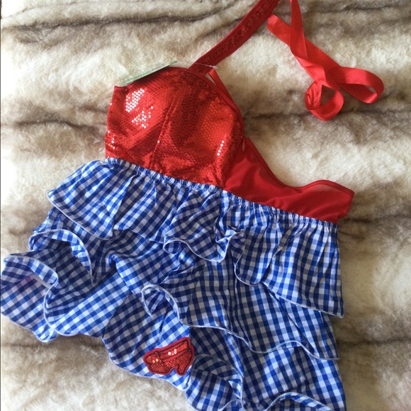 🆕 Hot Topic Dorothy Wizard of Oz Top 👠🌈🌪🐒 - Picture 8 of 10